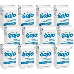 Gojo 910612 Premium Lotion Hand Soap Refills, Waterfall Fragrance, 800 mL, Case Of 12 Refills - Waterfall Scent - Case of 12 GOJ910612