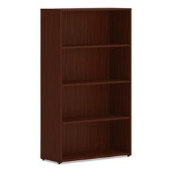Hon LBC3013B4LT1 Bookcase, 4-Shelf, Adjustable, 30"x13"x53" , Mahogany