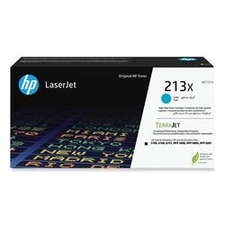 HP 213X (W2131X) High-Yield Cyan Original LaserJet Toner Cartridge HEWW2131X