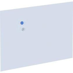 Lorell 90279 Adaptable Panel Dividers, 24" x 2", x 37" Depth, Aluminum, Acrylic, White LLR90279