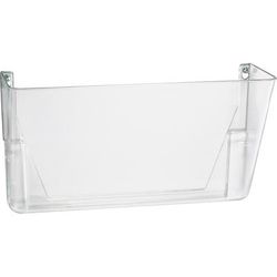 Officemate 21434 Wall Files, Vertical Letter Single Clear OIC21434