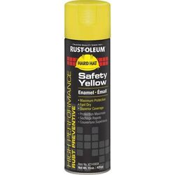 Rust-Oleum V2143838 High Performance Enamel Spray Paint - 15 fl oz - Safety Yellow RSTV2143838