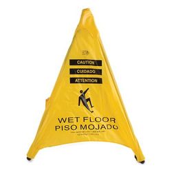 Spill Magic™ 220SC Pop Up Safety Cone, 3 x 2.5 x 20, Yellow FAO220SC