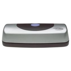 Swingline 74515 15-Sheet Electric Portable Desktop Punch, Silver/Black SWI74515