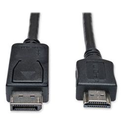 Tripp Lite P582003 Displayport To HD Cable Adapter, 3FT, Black