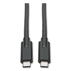 Tripp Lite U4200065A USB 3.1 Gen 1 (5 Gbps) Cable, USB Type-C (USB-C) to USB Type-C (M/M), 5A, 6 ft TRPU4200065A