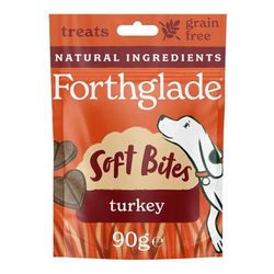 8x90g Turkey Soft Bites Forthglade Dog Treats