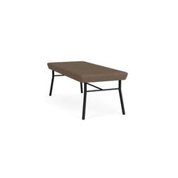 Chat 2-Seat Bench in Upgrade Fabric/Healthcare Vinyl