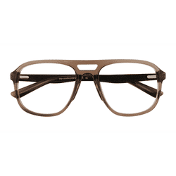 Male s aviator Gray Acetate Prescription eyeglasses - Eyebuydirect s Twig