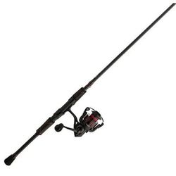 PENN Fierce IV LE Saltwater Spinning Combo - Black/Red 5000