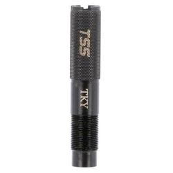 Carlson's TSS Short Invector 1.5in Flush 410ga Shotgun Turkey Choke Tube - Black/White