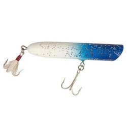Atom Lures Striper Swiper Topwater Hard Bait - Silver/White 2
