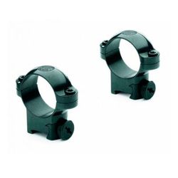 Leupold RM Rimfire 1in Steel Scope Rings - High - Black