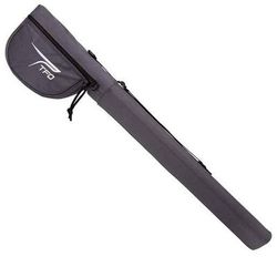 Temple Fork Outfitters Rod and Reel Fly Fishing Combo Case - Gray 4 Piece 9ft Dual