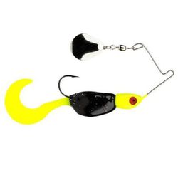 Strike King Mr. Crappie Spin Baby Spin Jig - White