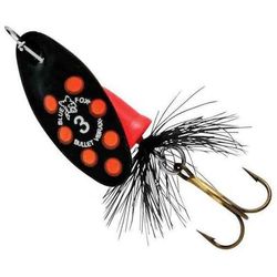 Blue Fox Bullet Fly Inline Spinner - Silver/Hot Pink 0