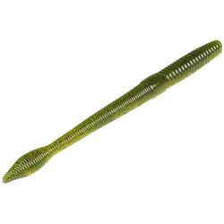 Strike King KVD Bull Worm Straight Tail Worm - Blue Craw