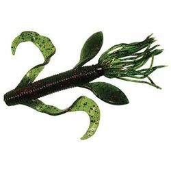 Yamamoto Kreature Creature Bait - Green Pumpkin / Large Green & Purple