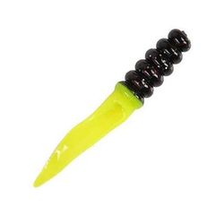 Strike King Mr. Crappie Slab Slanger Grub - Monkey Shine