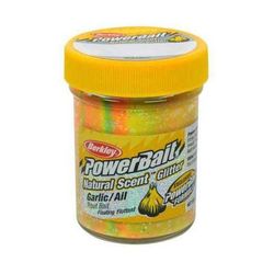 Berkley PowerBait Natural Scent Trout Dough Bait - Glitter Tequila Fire 1-3/4oz
