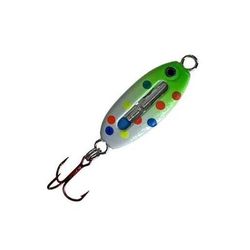 Fish Daddy Micro LED Spoon - Glow Pink and Green Perch