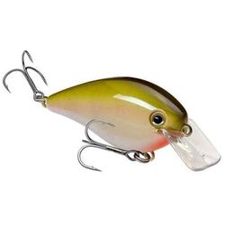 Strike King KVD Squarebill 1.5 (3/8oz) Hard Knock Crankbaits - Dives 3-6ft - Green Gizzard Shad