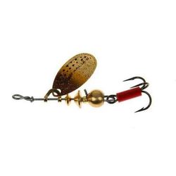 Mepps Aglia Inline Spinner - Silver withRed & White 5