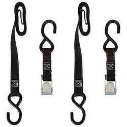 Keeper 1in Cam Buckle Tie Down - Black 2