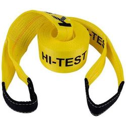 Keeper 4in Recovery Strap - Yellow