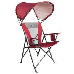 GCI Outdoor SunShade Comfort Pro Camp Chair - Cinnamon Red One Size