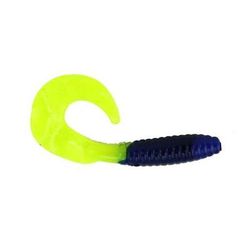 Bâ€™nâ€™M Multi-Color Grub - Black/Blue/Chartreuse