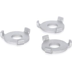 Spartan Precision Equipment Claw Feet Pack of 3 Silver SP08-05-R