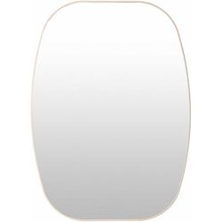 Kopparberg 30"H x 20"W x 1"D Modern Dark Red Accent Mirror - Boutique Rugs