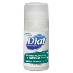 Dial Scented Antiperspirant/Deodorant RollOn,, Clear, White (DIA07686)