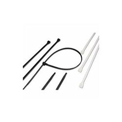 Gardner Bender Heavy-Duty Cable Ties, w/DbleLock, 120lb Tensile Strength, 8 in, UV Black,100/Bag (623-46-408UVB)