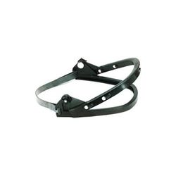 Jackson Safety 337 Capshield Faceshield Adapter, Plastic, Black, 15 in L x 8-3/4 in H (138-14946)