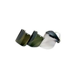 Jackson Safety F40 Propionate Faceshield, 915-63, Uncoated, Dark Green, Unbound, 15.5 in L x 9 in (138-29086)