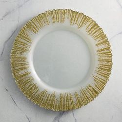 Set of 2 Gianna Glass Charger - Frontgate
