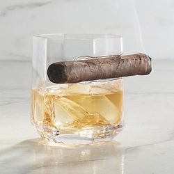 Raye Crystal Cigar Glass - Frontgate