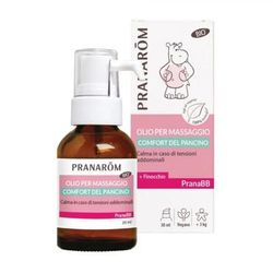 Pranarom PranaBB Olio per Massaggio Comfort del Pancino 30 ml