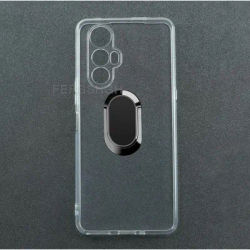 For Cubot Max 5 Max5 6.95" 2024 CubotMax5 Back Ring Holder Bracket Phone Cover TPU Soft Silicone