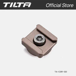 TILTA TA-CSR-B 1/4 Cold Shoe Receiver Attachment Black Gold TILTA Accessory Market