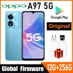 OPPO A97 Smartphone Global Firmware 6.58-inch 48MP main camera CPU Dimensity 810 5000mAh battery used phone