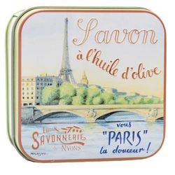 La Savonnerie de Nyons - Scatola metallica con sapone "Senna" 155 g