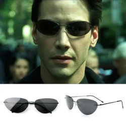 The Matrix Fashion Upgrade Cool lunettes de soleil polarisées Vintage ultraléger sans monture conduite marque Design lunettes de soleil pour hommes