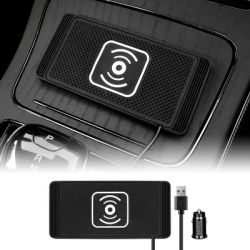 Caricabatterie Wireless per auto per MINI Cooper F55 F54 F56 F60 R55 R56 R60 accessori supporto per ricarica rapida per telefono cellulare scheda per caricabatterie da 15W