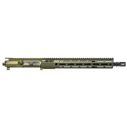 Aero Precision M4E1-T 5.56x45 12.7 inch MOD 4 Upper Receiver Government Mid Length 1 in 7 Twist A2 Bird Cage OD Green APAR700013D99
