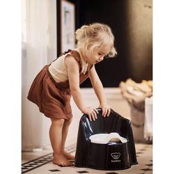 BabyBjorn Potty Chair - Black / White