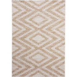 Tappeto per interno ed esterno crema/beige 240x340