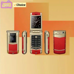 New V77 Ayxta GSM CellPhone 2.4inches MTK Dual SIM Dual Standby Flashlight Music Player Bluetooth Flip Mobile Phone